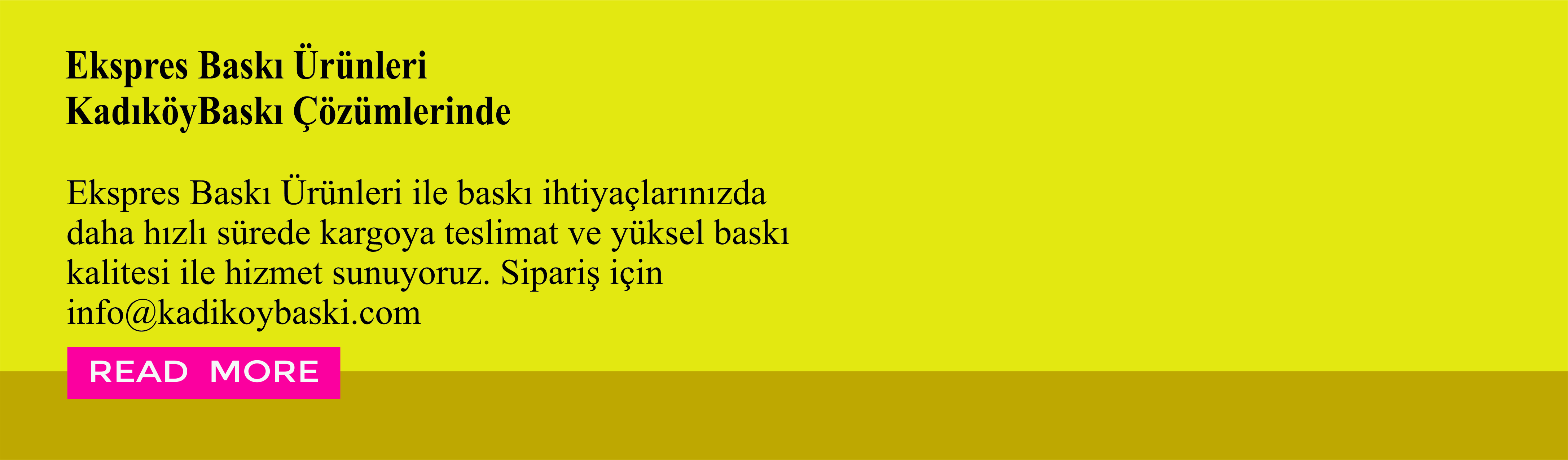 Kadıköy Baskı Çözümleri: Kaliteli & Son Teknoloji Baskı